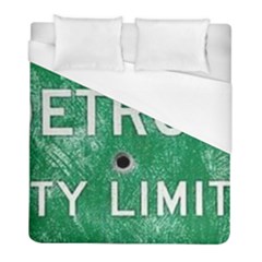 Detroit City Limits Duvet Cover (full/ Double Size) by DetroitCityLimits