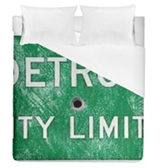 Detroit City Limits Duvet Cover (queen Size) by DetroitCityLimits