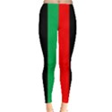 Kwanzaa Colors African American Red Black Green  Leggings  View1