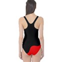 Black and red One Piece Swimsuit View2