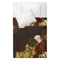 Autumn Bubbles Duvet Cover Double Side (single Size) by Valentinaart