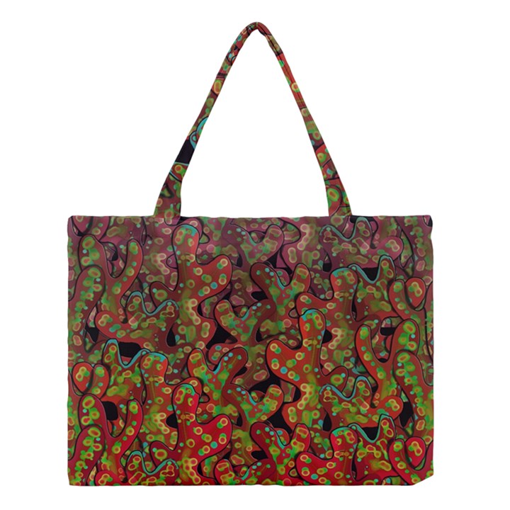 Red corals Medium Tote Bag