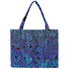 Blue Coral Mini Tote Bag by Valentinaart