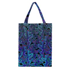 Blue Coral Classic Tote Bag by Valentinaart