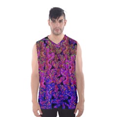 Purple Corals Men s Basketball Tank Top by Valentinaart