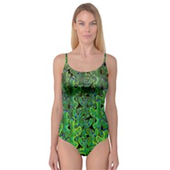 Green Corals Camisole Leotard  by Valentinaart