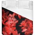 red flower  Duvet Cover (King Size) View1