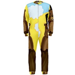 Groundhog Onepiece Jumpsuit (men)  by Valentinaart