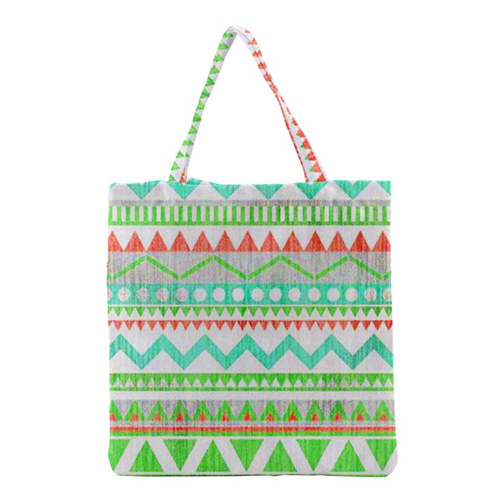 Cute bohemian  Grocery Tote Bag