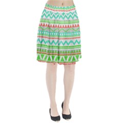 Cute Bohemian Pleated Skirt by Brittlevirginclothing