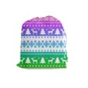 Cute rainbow bohemian Drawstring Pouches (Large)  View1