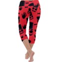 Gentlemen - red Capri Yoga Leggings View4