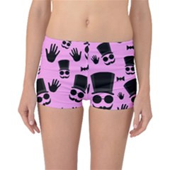 Gentleman - Pink Pattern Boyleg Bikini Bottoms by Valentinaart