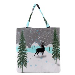 Rocky Mountain High Colorado Grocery Tote Bag by Amaryn4rt