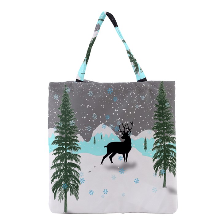 Rocky Mountain High Colorado Grocery Tote Bag