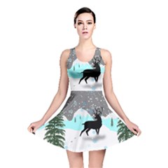 Rocky Mountain High Colorado Reversible Skater Dress by Amaryn4rt