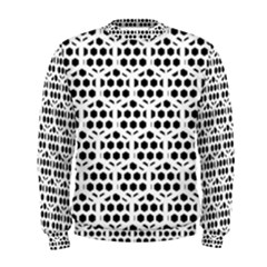 Seamless Honeycomb Pattern Men s Sweatshirt by Amaryn4rt