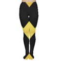 Seamless Gold Pattern Women s Tights View1