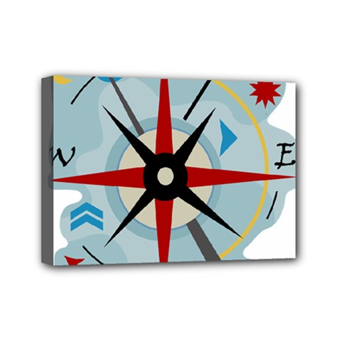 Navigation Mini Canvas 7  X 5  by Valentinaart