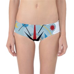 Navigation Classic Bikini Bottoms by Valentinaart