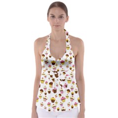 Eat Me Babydoll Tankini Top by Valentinaart