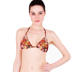 Abstract Abstraction Pattern Moder Bikini Top by Amaryn4rt