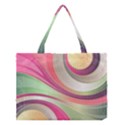 Abstract Colorful Background Wavy Medium Tote Bag View1