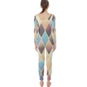 Abstract Colorful Background Tile Long Sleeve Catsuit View2