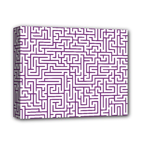 Maze Lost Confusing Puzzle Deluxe Canvas 14  X 11 