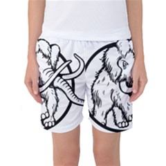 Mammoth Elephant Strong Women s Basketball Shorts