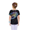 Flower Pattern Design Abstract Background Kids  One Piece Tee View2