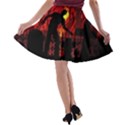 Horror Zombie Ghosts Creepy A-line Skater Skirt View2