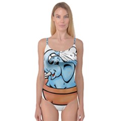 Elephant Bad Shower Camisole Leotard  by Amaryn4rt