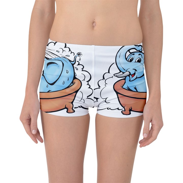 Elephant Bad Shower Boyleg Bikini Bottoms