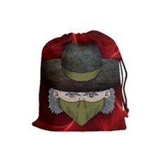 Illustration Drawing Vector Color Drawstring Pouches (large) 