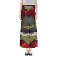 Illustration Drawing Vector Color Maxi Skirts by Amaryn4rt