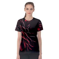 Pattern Design Abstract Background Women s Sport Mesh Tee