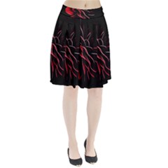 Pattern Design Abstract Background Pleated Skirt