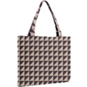 Brown Triangles Background Pattern  Mini Tote Bag View2