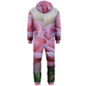 Rose Pink Flowers Pink Saturday Hooded Jumpsuit (Men)  View2