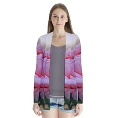 Rose Pink Flowers Pink Saturday Cardigans by Amaryn4rt