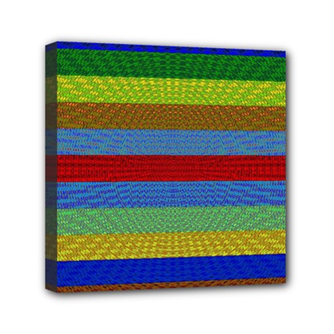 Pattern Background Mini Canvas 6  X 6 