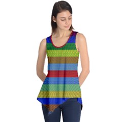 Pattern Background Sleeveless Tunic