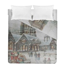 Santa Claus Nicholas Duvet Cover Double Side (full/ Double Size) by Amaryn4rt