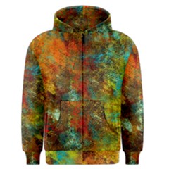 Mixed Abstract Men s Zipper Hoodie by digitaldivadesigns