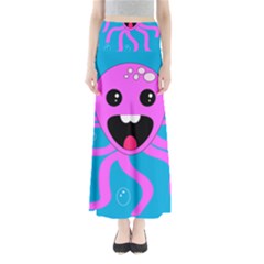 Bubble Octopus Copy Maxi Skirts