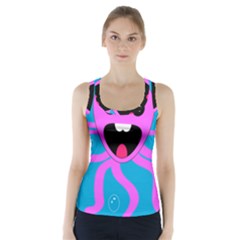 Bubble Octopus Copy Racer Back Sports Top