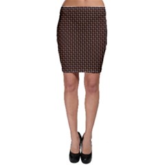 Fabric Pattern Texture Background Bodycon Skirt