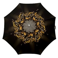 Fractal Mathematics Abstract Straight Umbrellas by Amaryn4rt