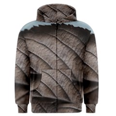 Leaf Veins Nerves Macro Closeup Men s Zipper Hoodie by Amaryn4rt